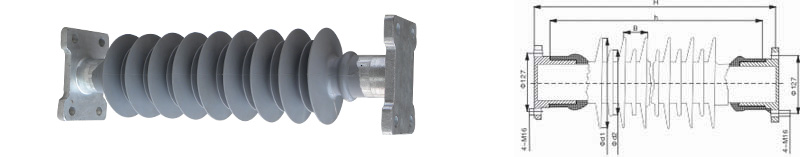 变电站用复合绝缘子